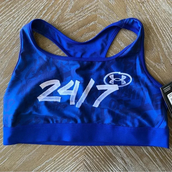 NWT Under Armour Women's Alter Ego HeatGear Compression Sports Bra Large - Picture 5 of 8